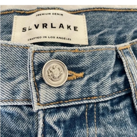 SLVRLAKE London Bermuda denim shorts - Picture 7 of 13